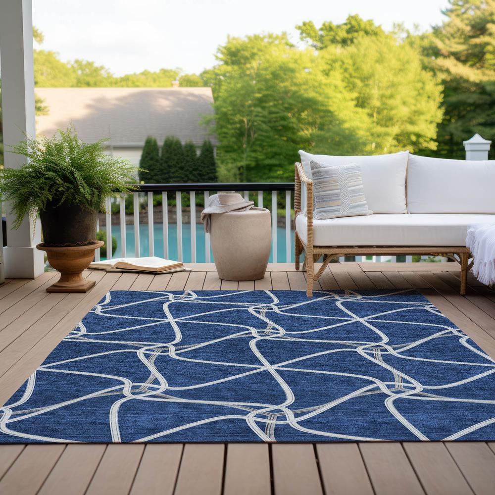 Chantille ACN948 Blue 3' x 5' Rug