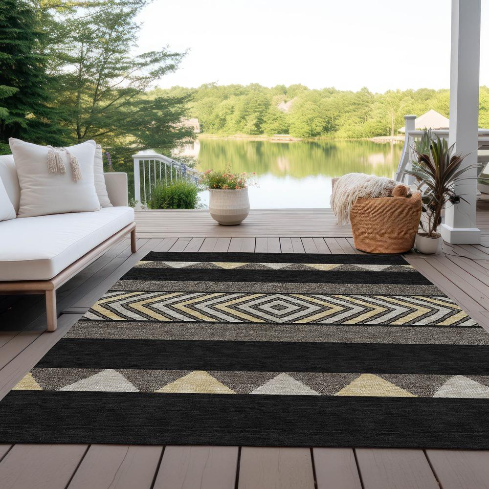 Chantille ACN965 Black 3' x 5' Rug