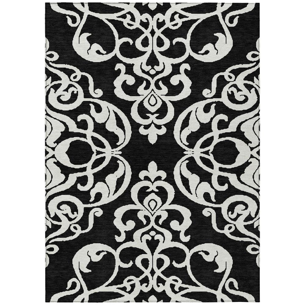 Chantille ACN973 Black 3' x 5' Rug