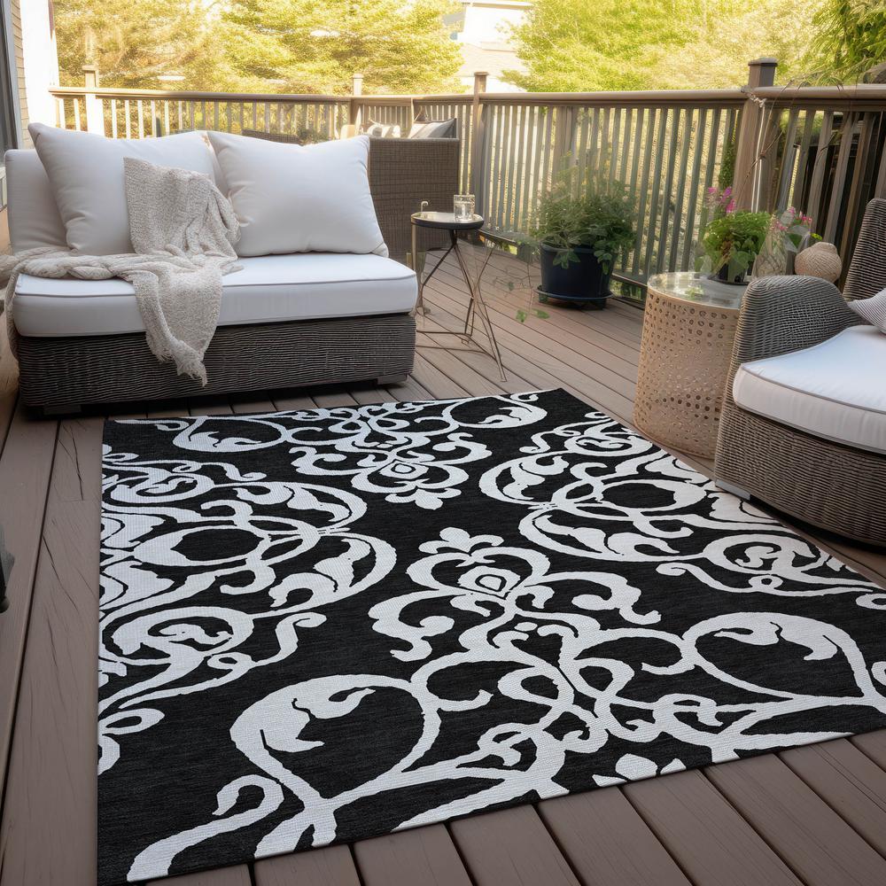 Chantille ACN973 Black 3' x 5' Rug