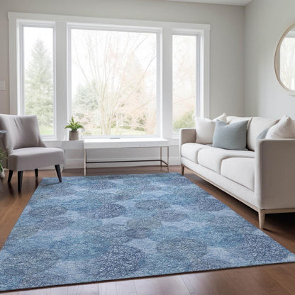 Chantille ACN977 Blue 3' x 5' Rug