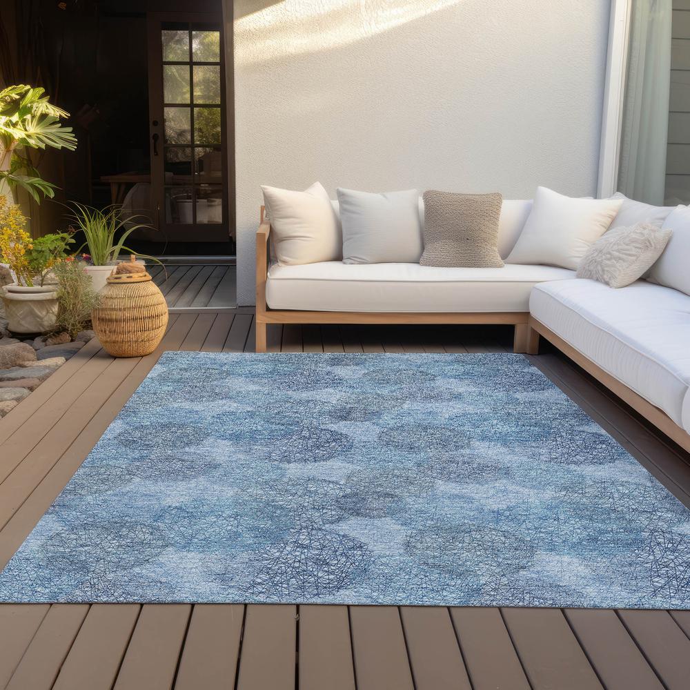 Chantille ACN977 Blue 3' x 5' Rug