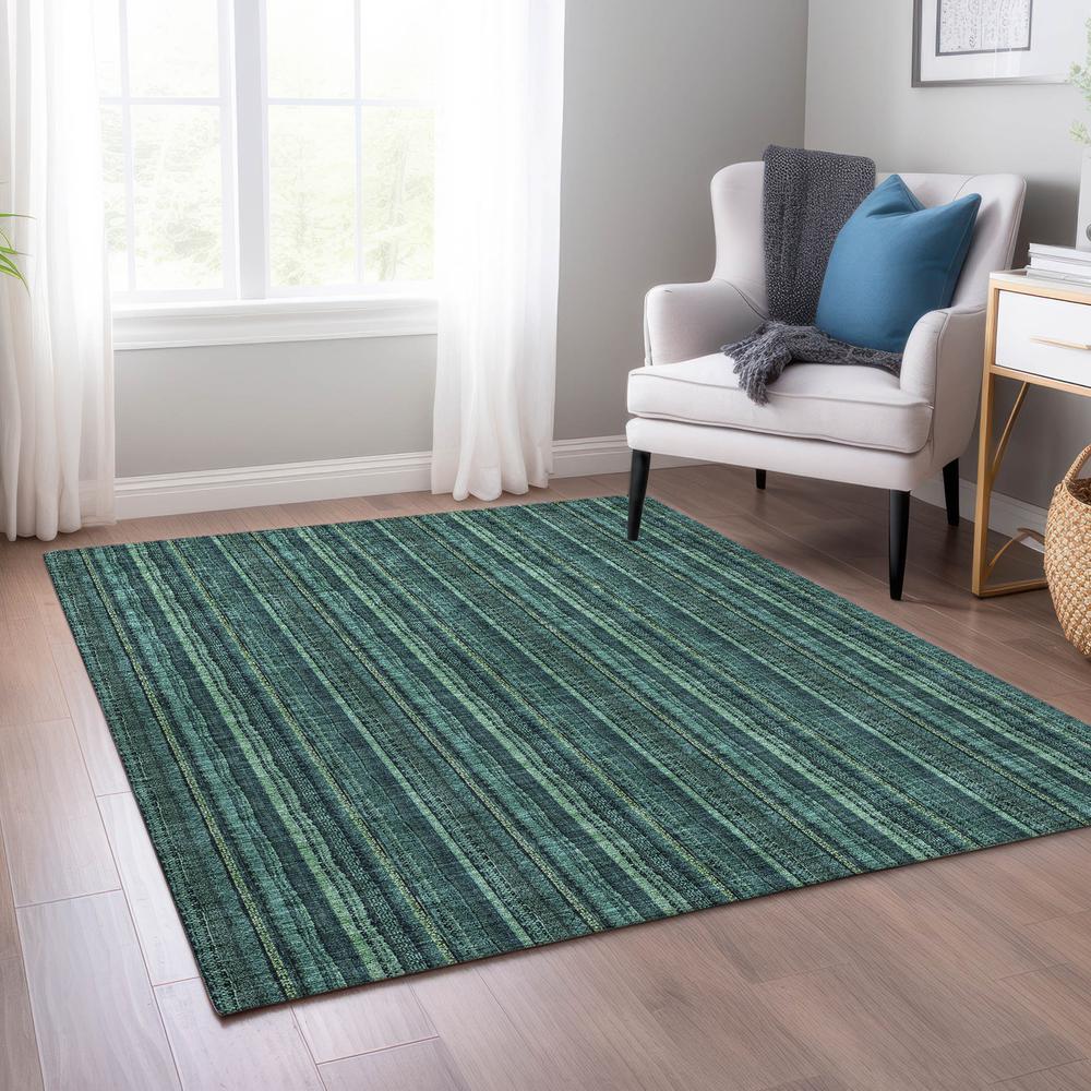 Chantille ACN982 Teal 3' x 5' Rug