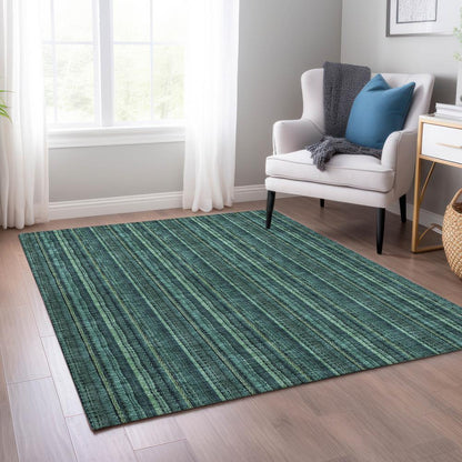 Chantille ACN982 Teal 3' x 5' Rug
