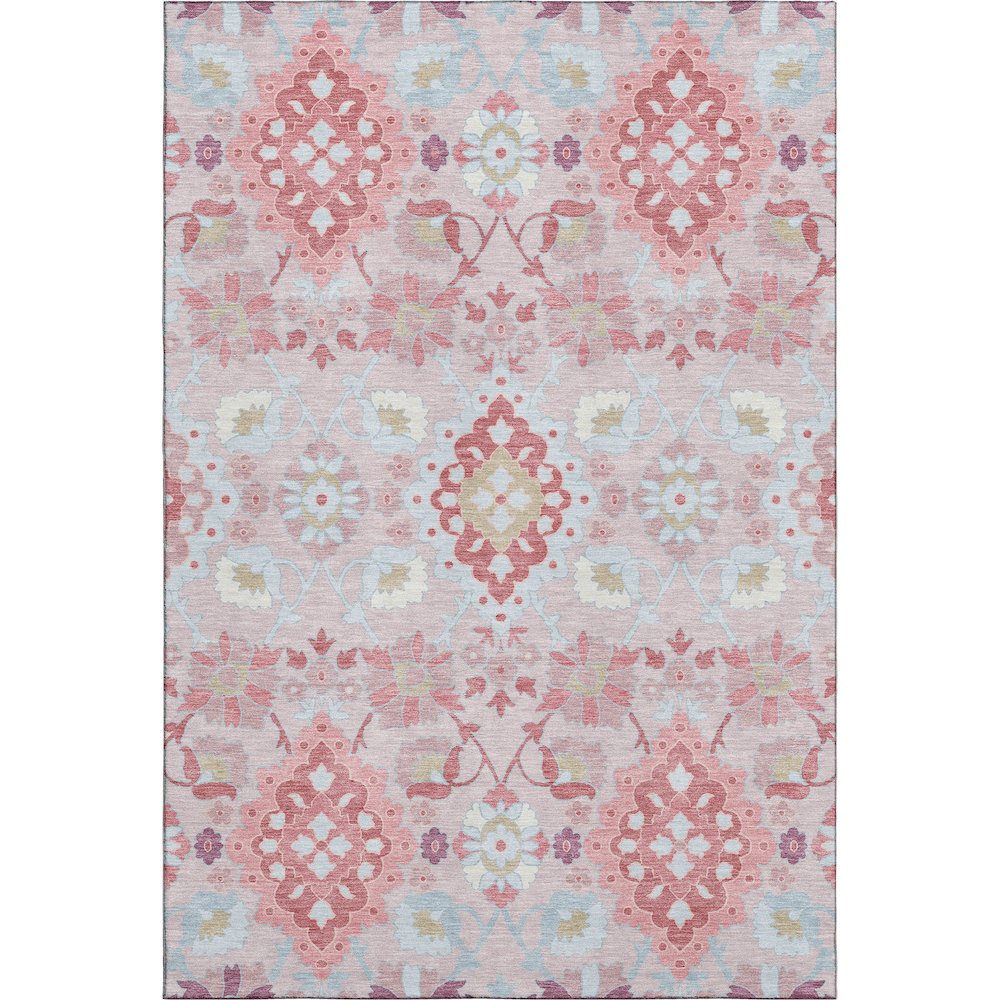 Premium Machine Washable Mayfield AMF1002 Blush 3' x 5' Rug