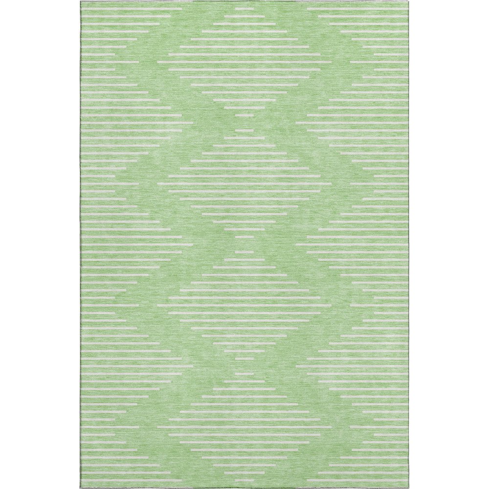 Premium Machine Washable Mayfield AMF1016 Mint 3' x 5' Rug