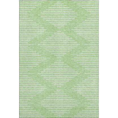 Premium Machine Washable Mayfield AMF1016 Mint 3' x 5' Rug