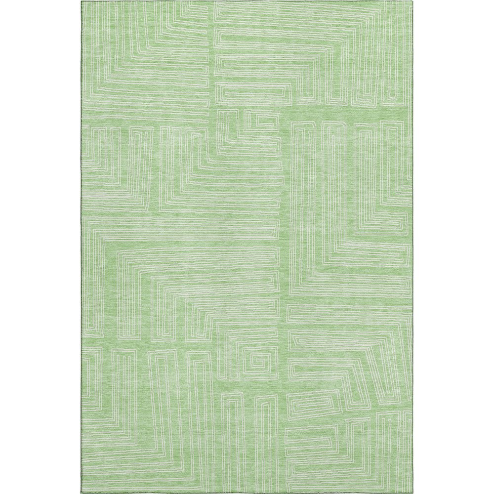 Premium Machine Washable Mayfield AMF1045 Mint 3' x 5' Rug