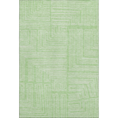 Premium Machine Washable Mayfield AMF1045 Mint 3' x 5' Rug