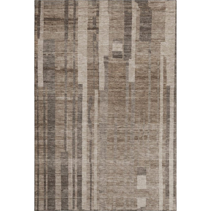 Premium Machine Washable Mayfield AMF1063 Brown 3' x 5' Rug
