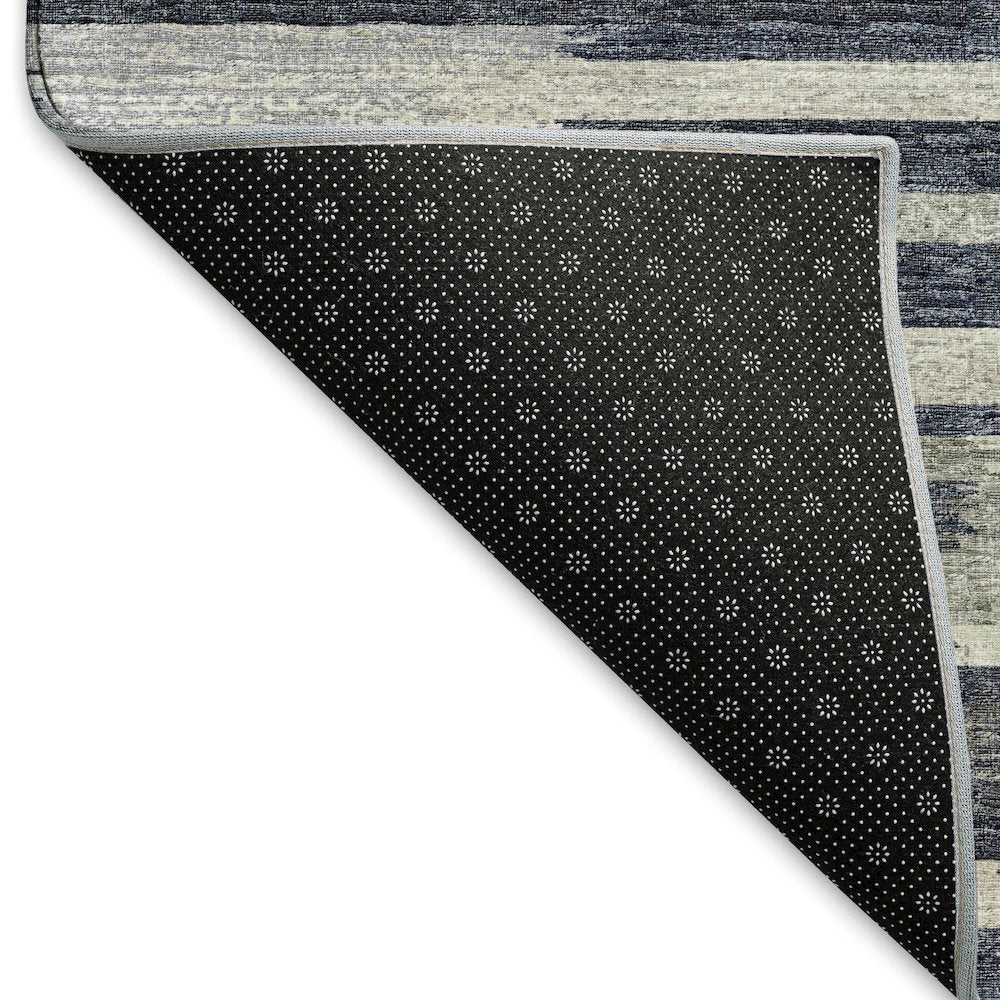 Premium Machine Washable Mayfield  Gray 2'3" x 7'6" Runner Rug