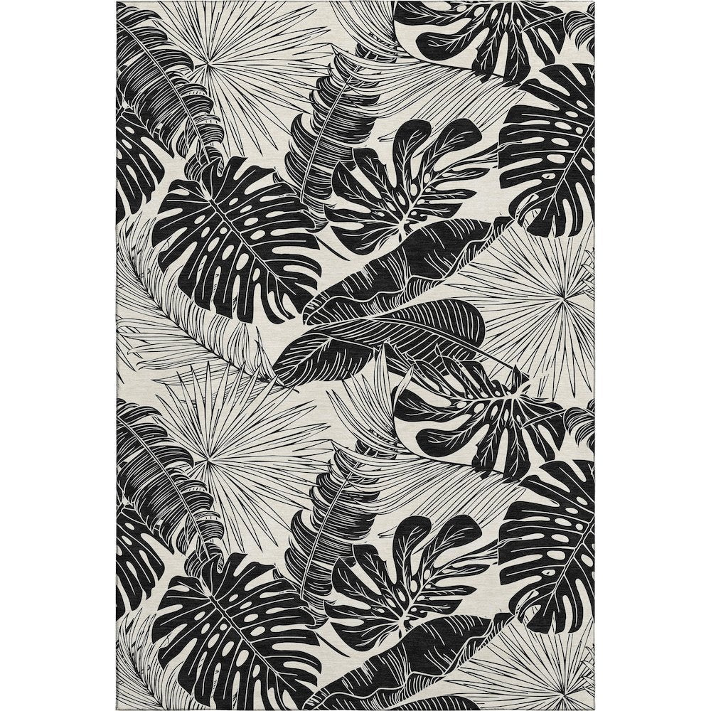 Premium Machine Washable Mayfield  Midnight 3' x 5' Rug