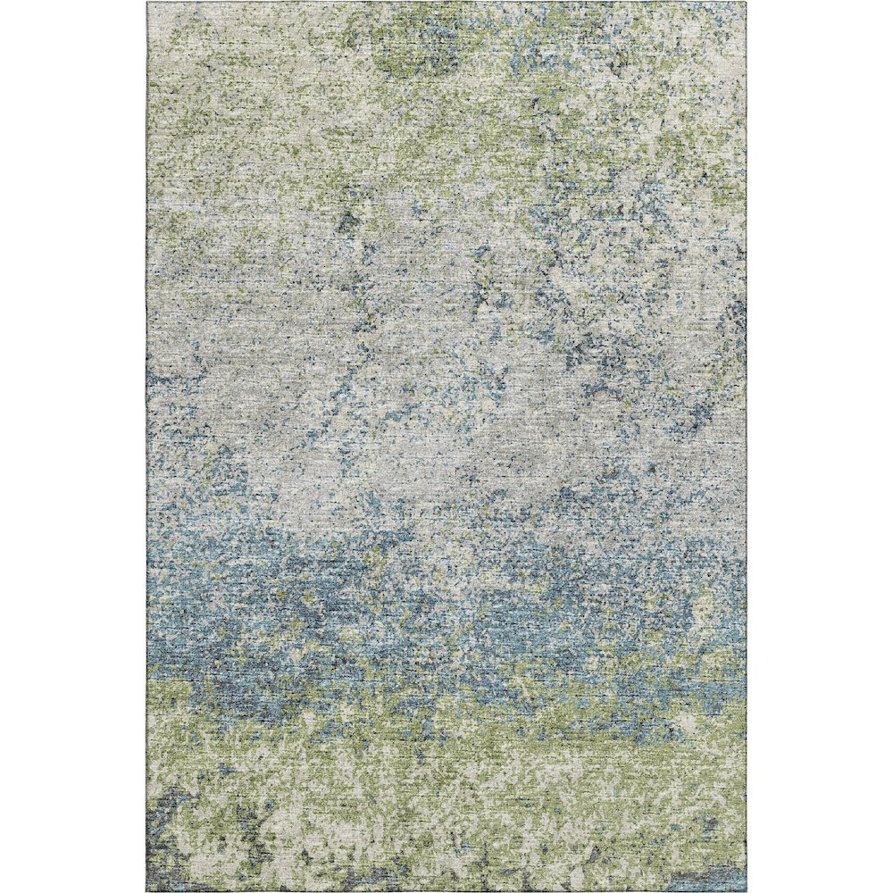 Premium Machine Washable Mayfield  Green 3' x 5' Rug