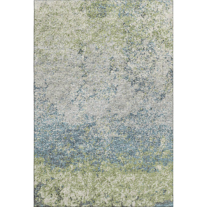 Premium Machine Washable Mayfield  Green 3' x 5' Rug
