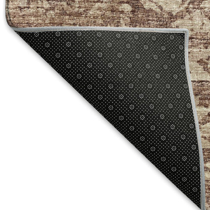Premium Machine Washable Mayfield  Chocolate 2'3" x 7'6" Runner Rug