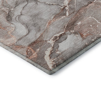 Premium Machine Washable Mayfield  Gray 2'3" x 7'6" Runner Rug