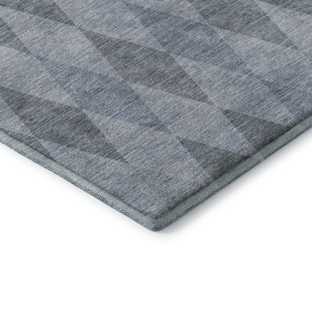 Premium Machine Washable Mayfield  Denim 2'3" x 7'6" Runner Rug