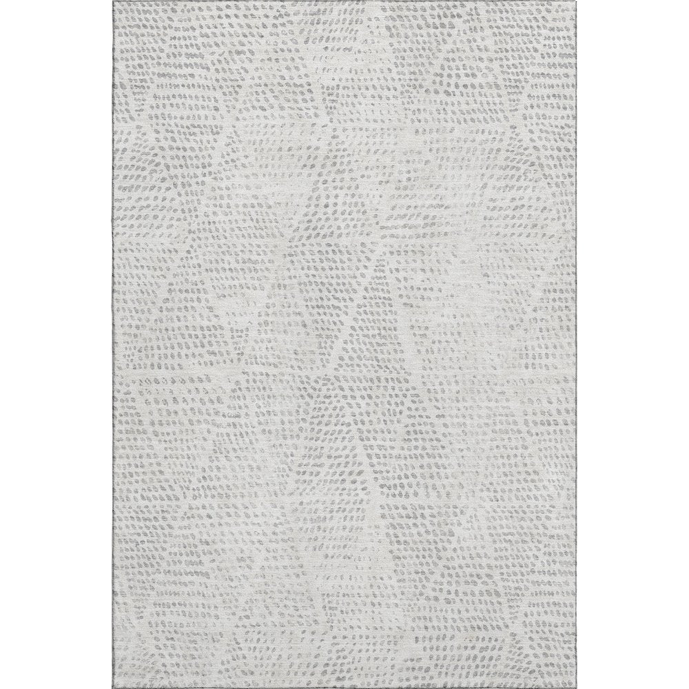 Premium Machine Washable Mayfield  Silver 3' x 5' Rug