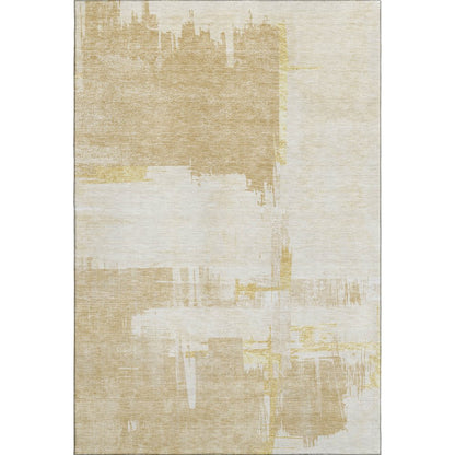 Premium Machine Washable Mayfield  Beige 3' x 5' Rug
