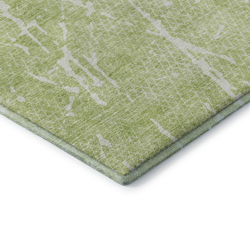Premium Machine Washable Mayfield  Aloe 2'3" x 7'6" Runner Rug
