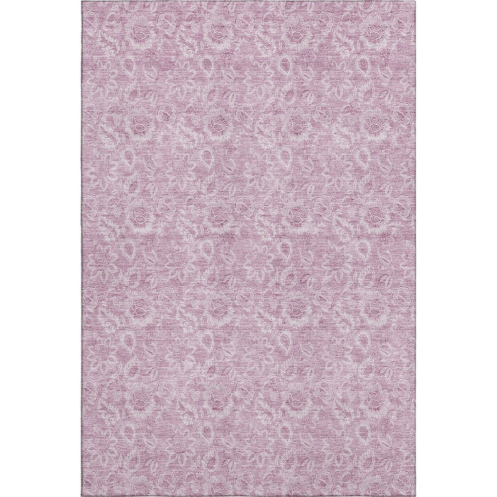 Premium Machine Washable Mayfield AMF662 Blush 3' x 5' Rug