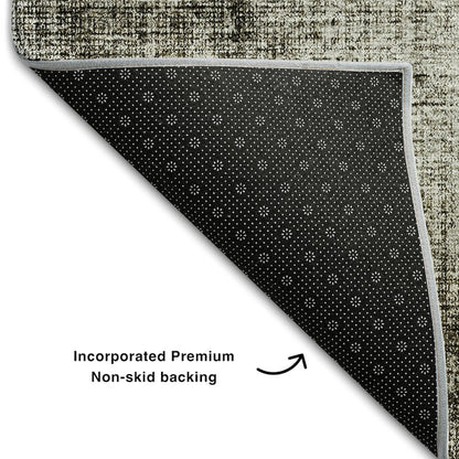 Premium Machine Washable Mayfield AMF679 Taupe 2'3" x 7'6" Runner Rug
