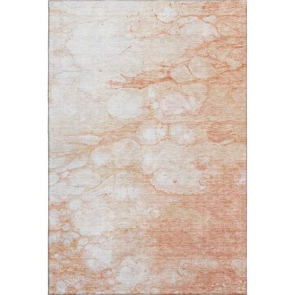 Premium Machine Washable Mayfield AMF699 Coral 3' x 5' Rug