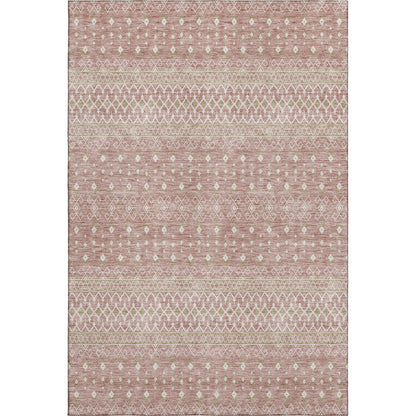 Premium Machine Washable Mayfield AMF709 Blush 3' x 5' Rug