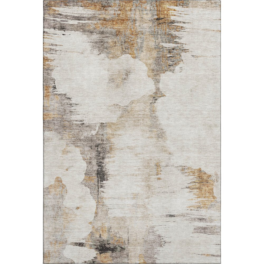 Premium Machine Washable Mayfield AMF710 Beige 3' x 5' Rug