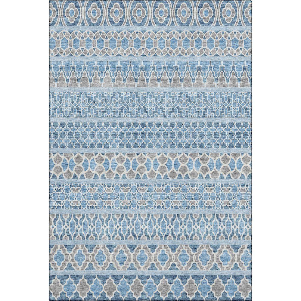 Premium Machine Washable Mayfield AMF726 Sky 3' x 5' Rug
