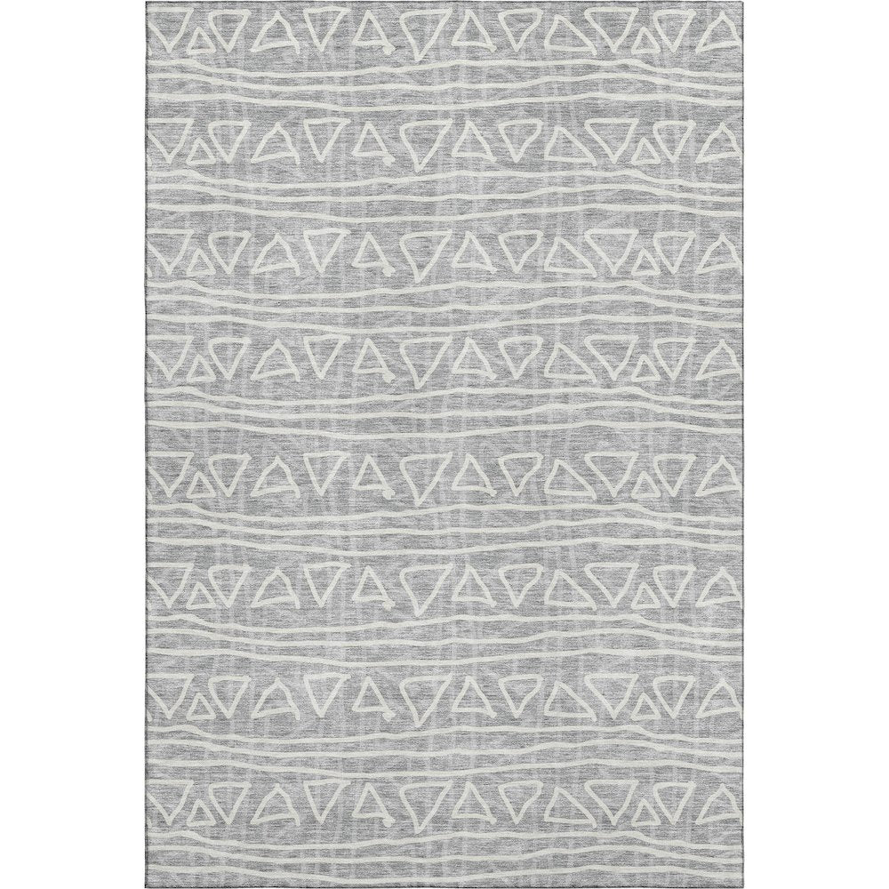 Premium Machine Washable Mayfield AMF730 Gray 3' x 5' Rug