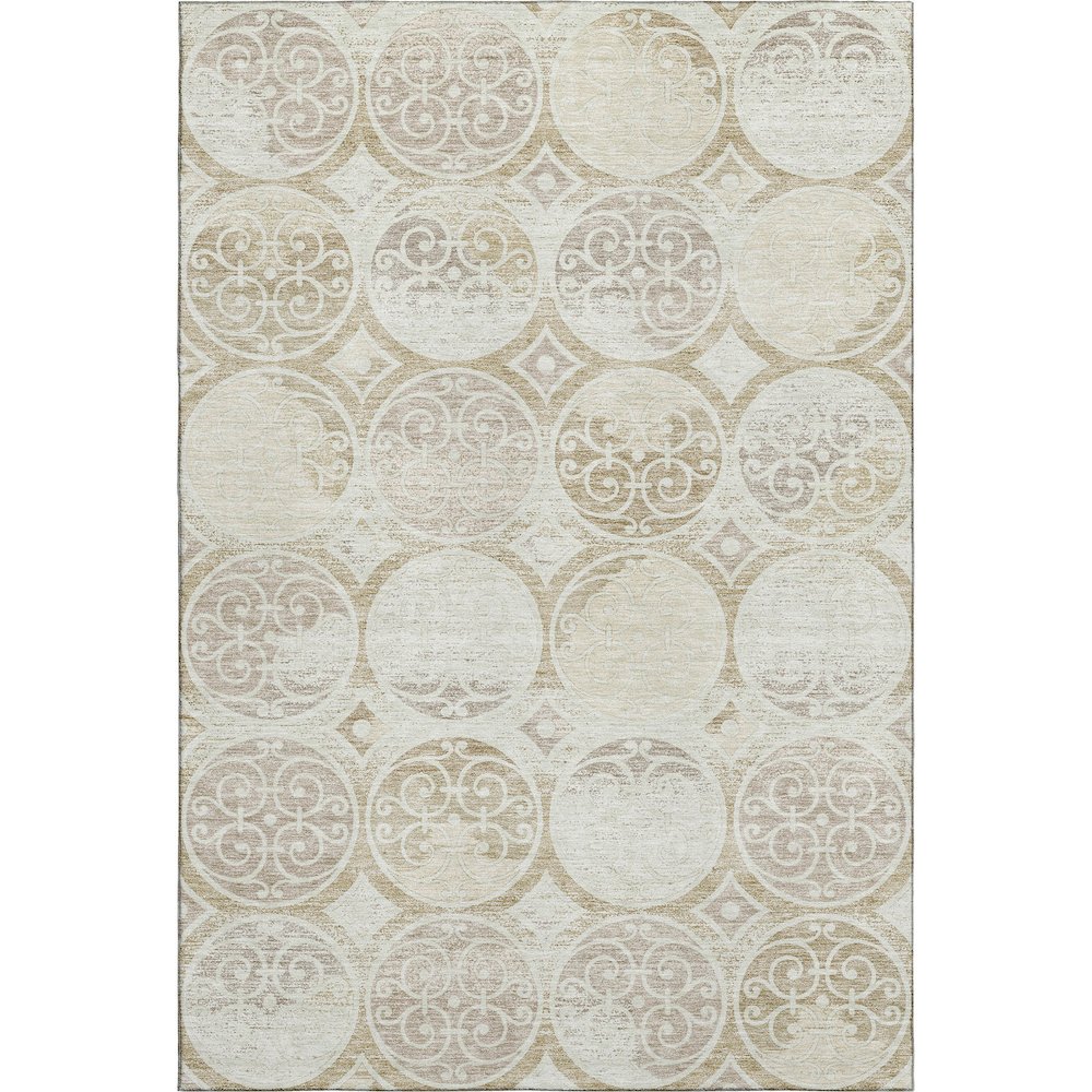 Premium Machine Washable Mayfield AMF738 Ivory 3' x 5' Rug