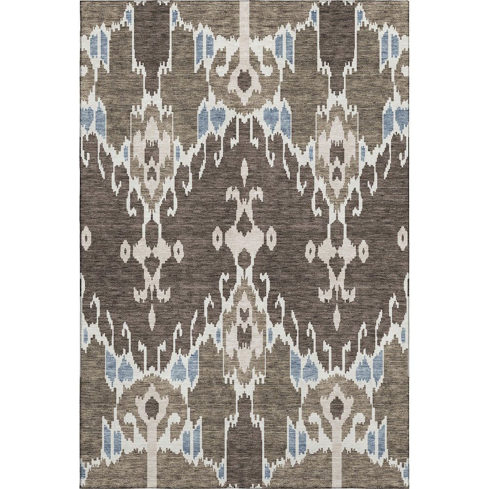Premium Machine Washable Mayfield AMF748 Fudge 3' x 5' Rug