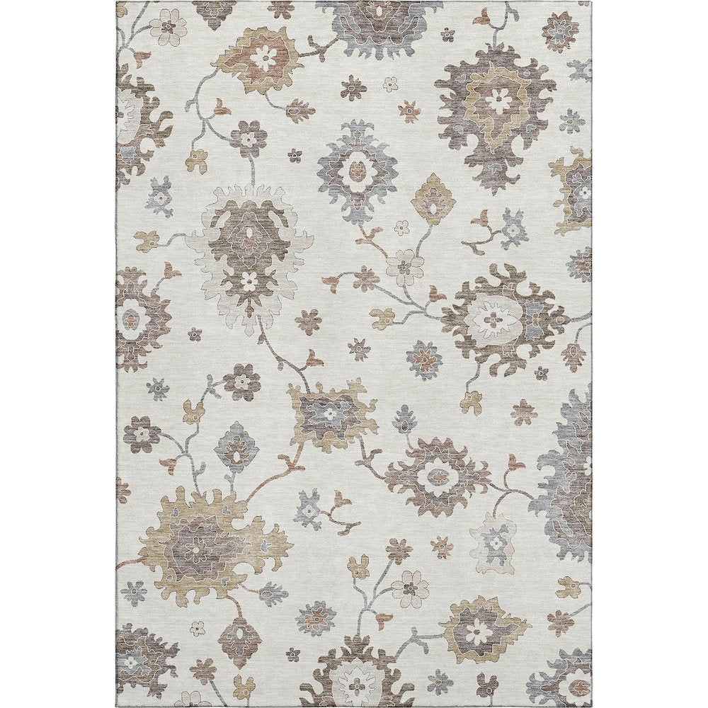 Premium Machine Washable Mayfield AMF753 Ivory 3' x 5' Rug