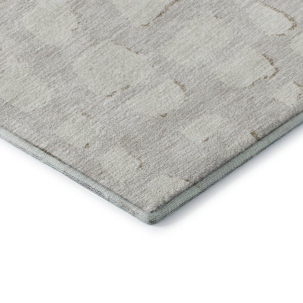 Premium Machine Washable Mayfield AMF754 Ivory 2'3" x 7'6" Runner Rug