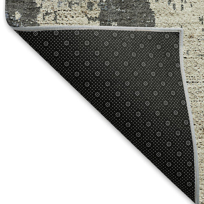 Premium Machine Washable Mayfield AMF797 Beige 2'3" x 7'6" Runner Rug