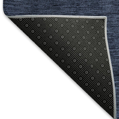 Premium Machine Washable Mayfield AMF844 Navy 2'3" x 7'6" Runner Rug