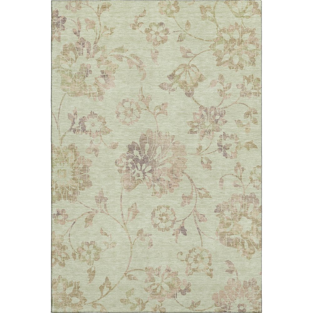 Premium Machine Washable Mayfield AMF856 Aloe 3' x 5' Rug