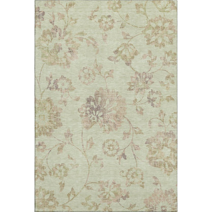 Premium Machine Washable Mayfield AMF856 Aloe 3' x 5' Rug