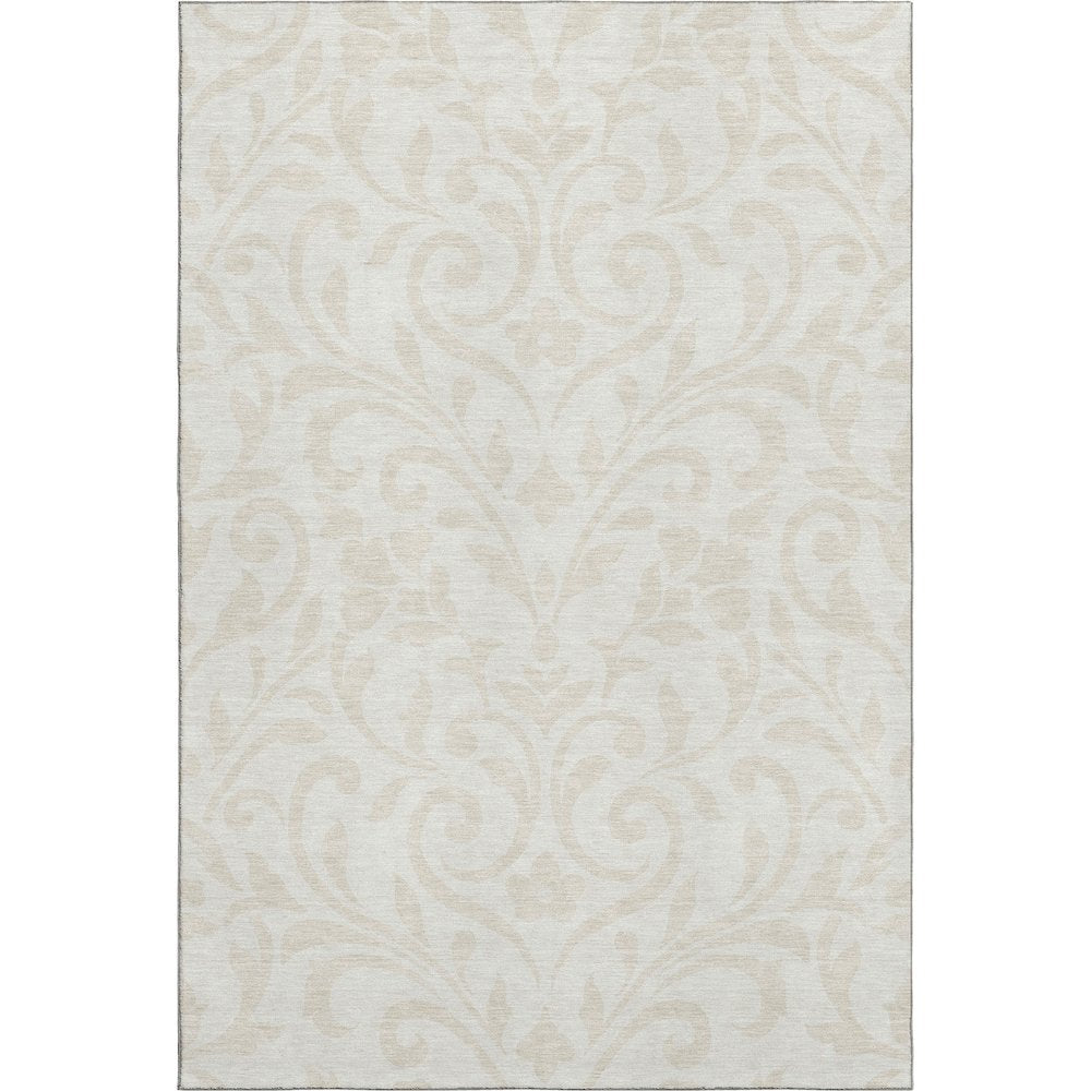 Premium Machine Washable Mayfield AMF875 Ivory 3' x 5' Rug