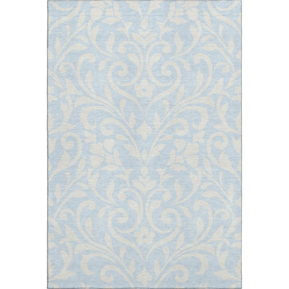 Premium Machine Washable Mayfield AMF875 Sky 3' x 5' Rug