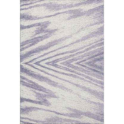Premium Machine Washable Mayfield AMF876 Lavender 3' x 5' Rug