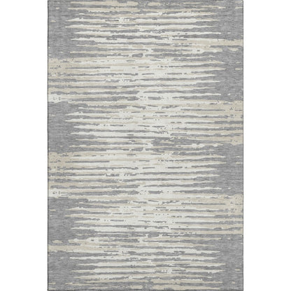 Premium Machine Washable Mayfield AMF888 Gray 3' x 5' Rug