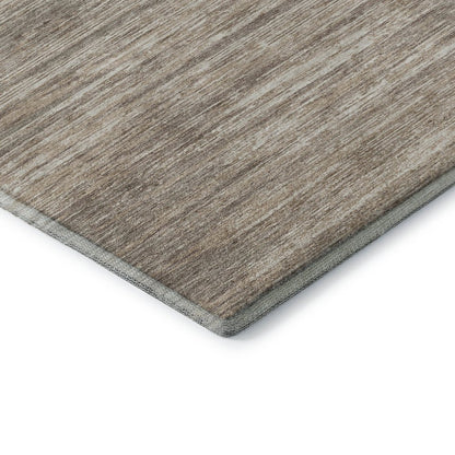 Premium Machine Washable Mayfield AMF896 Taupe 2'3" x 7'6" Runner Rug