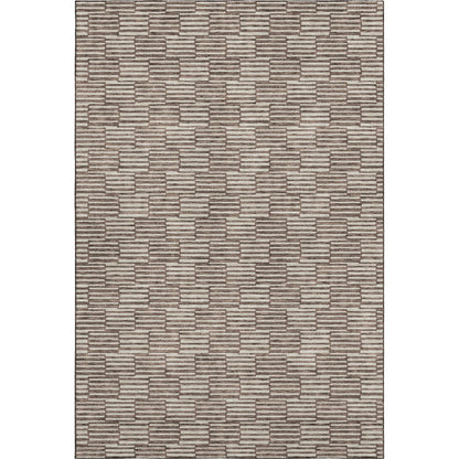 Premium Machine Washable Mayfield AMF918 Brown 3' x 5' Rug