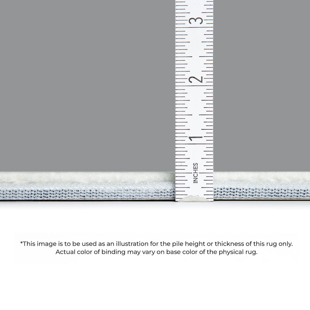 Premium Machine Washable Mayfield AMF925 Chocolate 2'3" x 7'6" Runner Rug