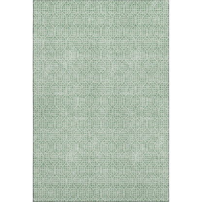 Premium Machine Washable Mayfield AMF926 Sage 3' x 5' Rug