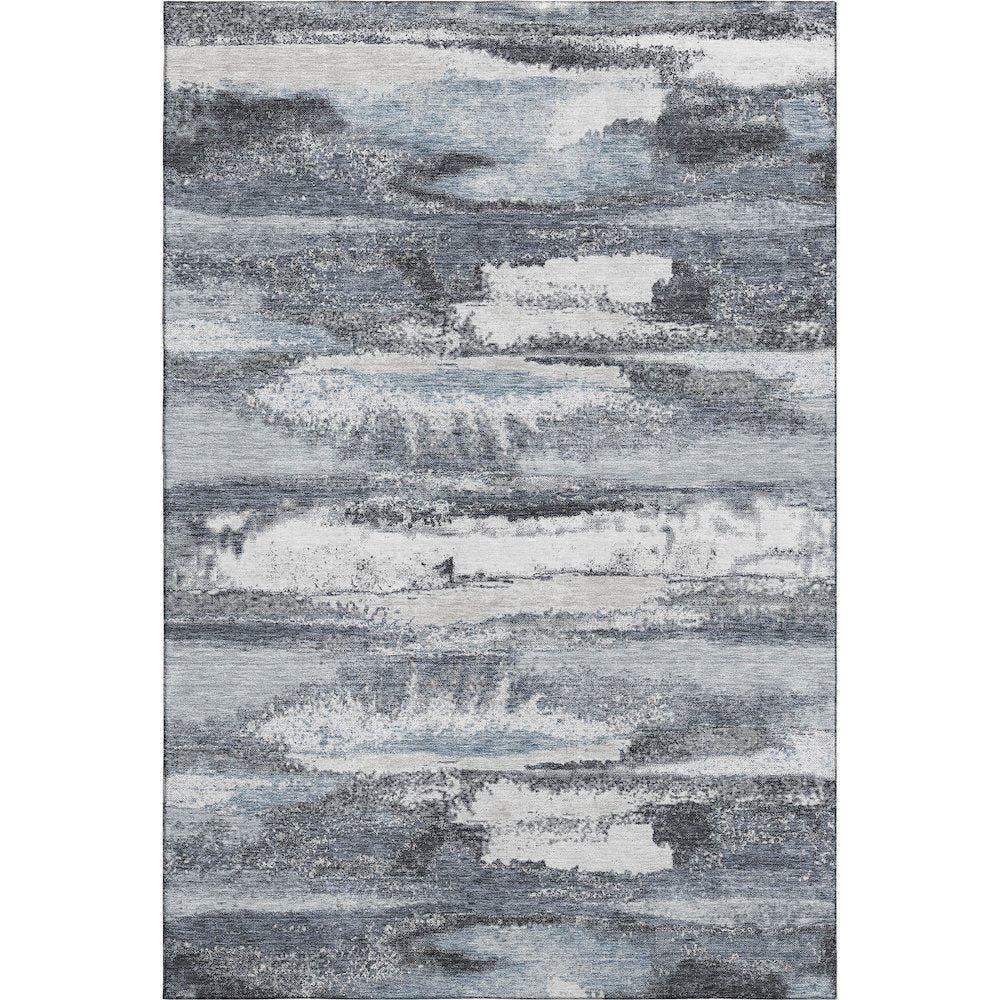 Premium Machine Washable Mayfield AMF942 Gray 3' x 5' Rug