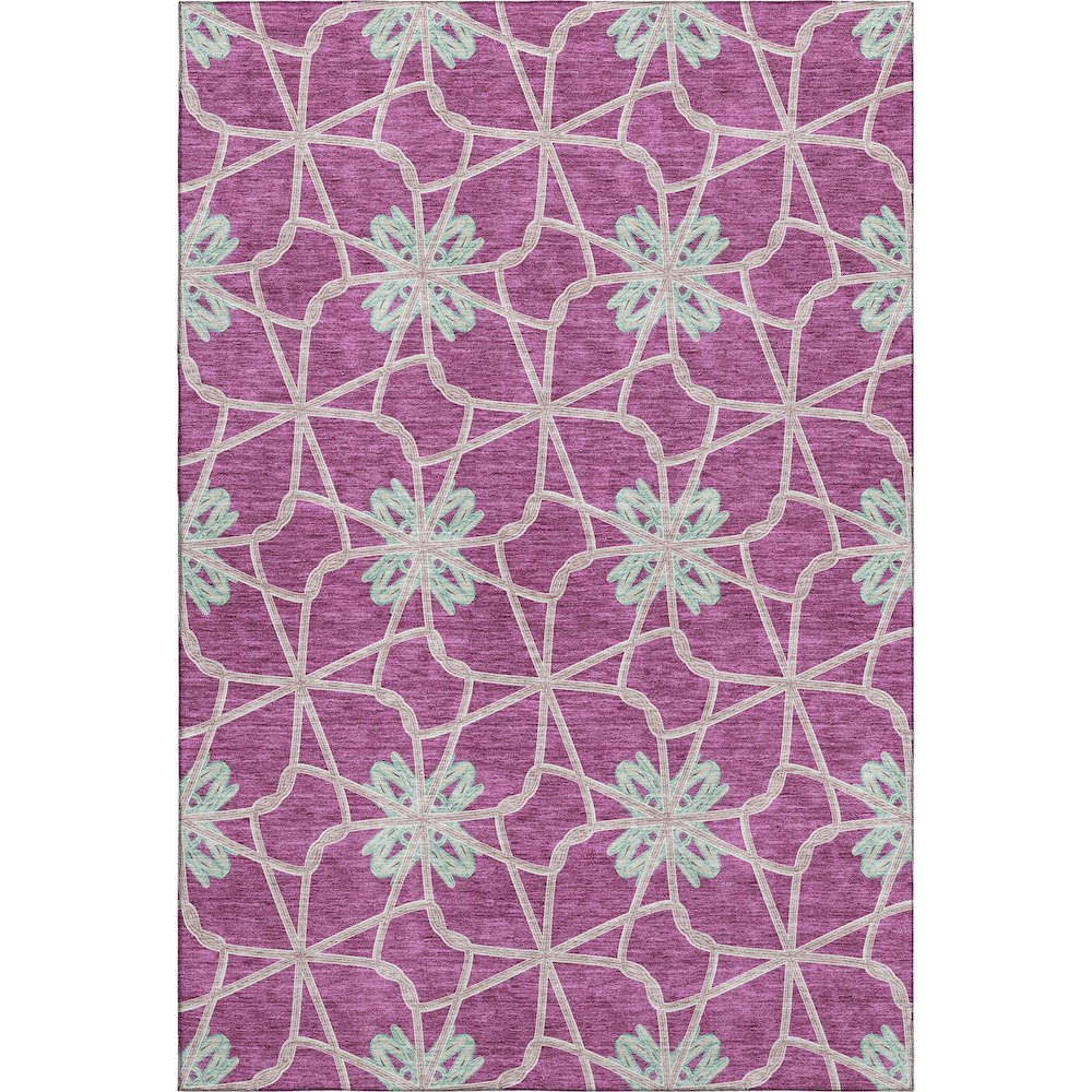 Premium Machine Washable Mayfield AMF958 Blush 3' x 5' Rug