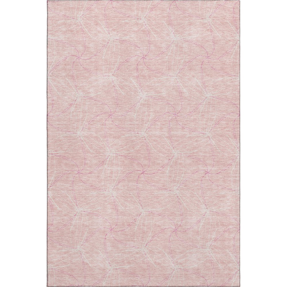 Premium Machine Washable Mayfield AMF968 Pink 3' x 5' Rug